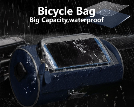 Water Resistance Cycling Mount Front Phone Bicycle Storage Bag Bike Handlebar Bag