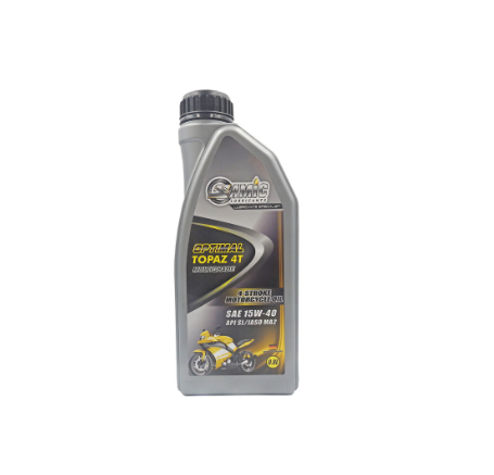 Samic Optimal Topaz 4T SL/JASO MA2 15W40 Multigrade Motorcycle Engine Oil (0.8 Liter)