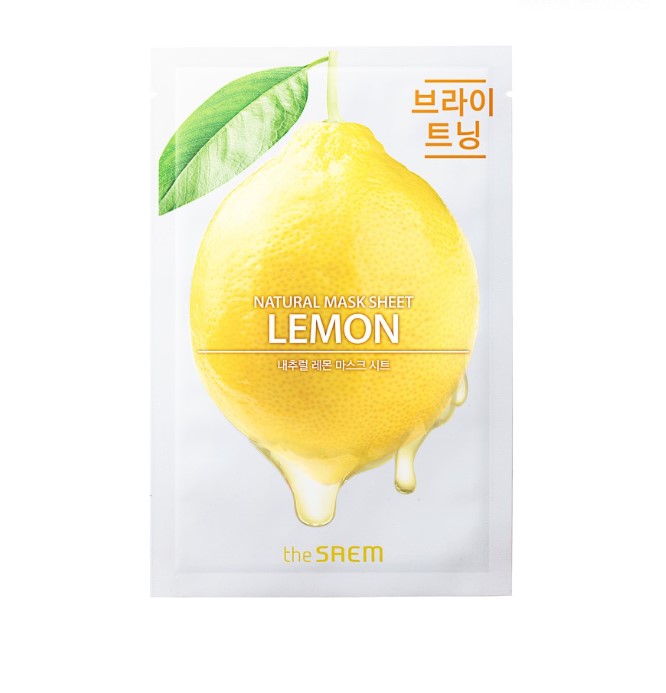 The Saem Natural Lemon Mask Sheet