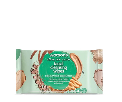 Watsons Deep Cleansing and Exfoliating Facial Wipes 20's