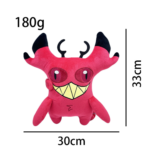 Hazbin Hotel Plush Helluva Boss Vaggie Alastor The Circus Fat Nuggets Dolls & Stuffed Toys Kid Gift Home Decor Toys for Boys Girls M19