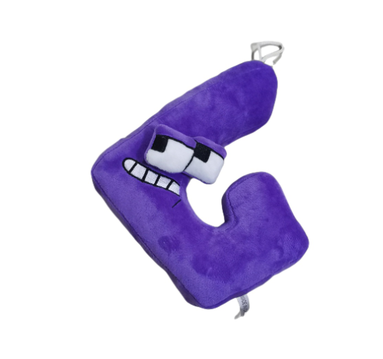 26 Alphabet Legend Plush Toy 0-10 Number Pillow Building Block Doll Children Birthday Party Gift G