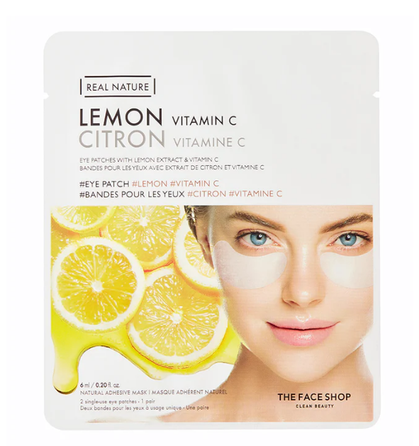 The Face Shop Real Nature Eye Patch Lemon Vit.C