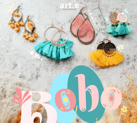 Boho Bohemian Chic Earrings Collection