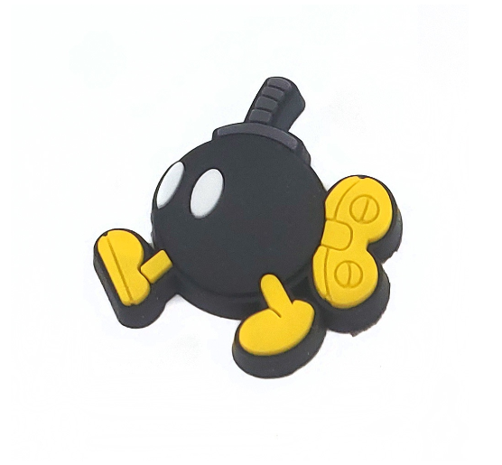 Cute Mushroom Flower Jibbitz for Crocs Pin Super Mario Game Croc Jibbits Star Shoe Charms Dragon Jibits Charm Men Shoes Accessories M22