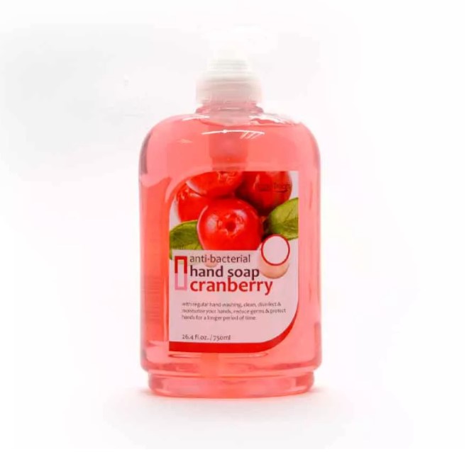 Body Treats Hand Soap Cranberry 750ML