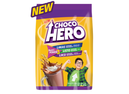 Choco Hero Powdered Choco Malt Milk Drink 600g