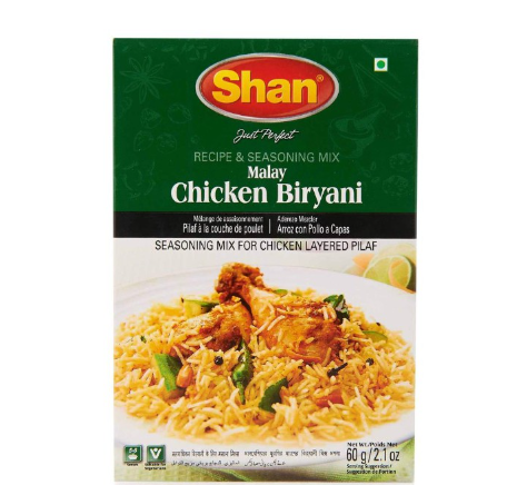 Shan Malay Chicken Biryani Mix 60g