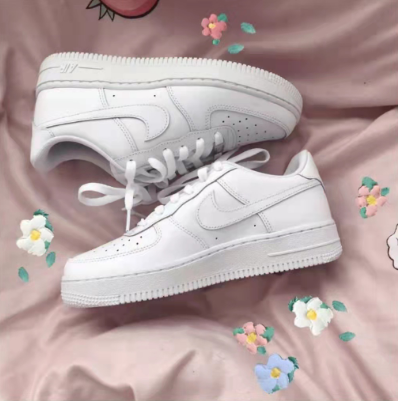 AF One ALL WHITE Shoes For Womens and Mens shoes