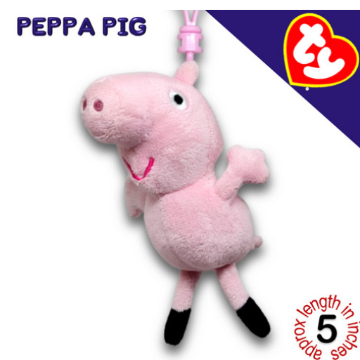 TY Key Clips-Chains Bag Charm Hanging Plushie Stuffed Toy Collection TYCC47