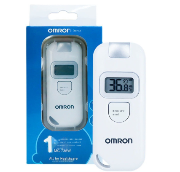 Omron MC-730 Electronic Infrared Forehead Gun Medical Home Thermometer Horehead Gun Temperature Ther