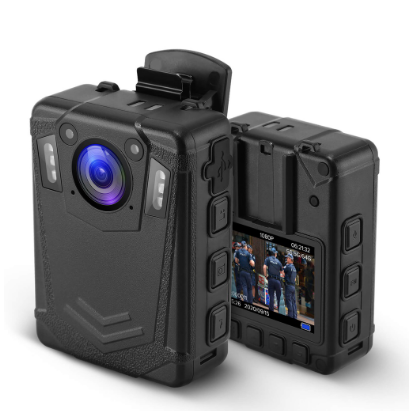 BOBLOV DMT204 Body Camera IP65 Waterproof Body Camera Bulit-in SCard 64GB 8Hours Recording Wearable Body Mounted Camera Support