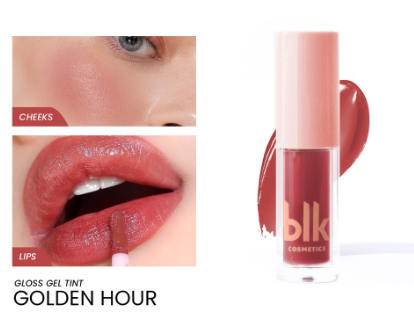 blk cosmetics fresh gloss gel tint golden hour