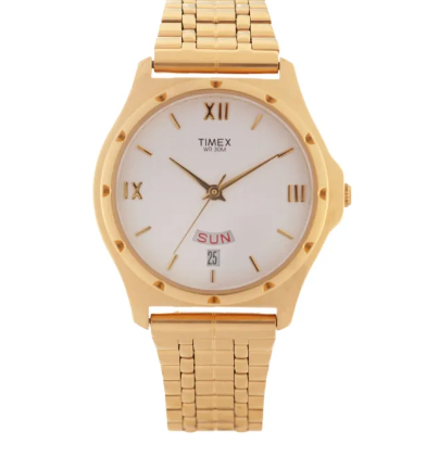 Timex BW Series Gold Stainless Steel Analog Quartz Watch For Men TW00BW02E CLASSICS