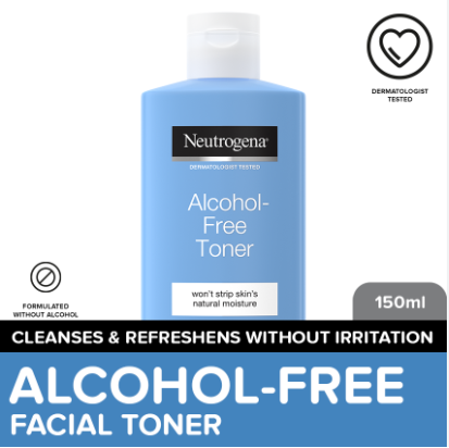 Neutrogena Alcohol-Free Toner 150ml - Clean, Refreshing Toner with Mild Purifiers