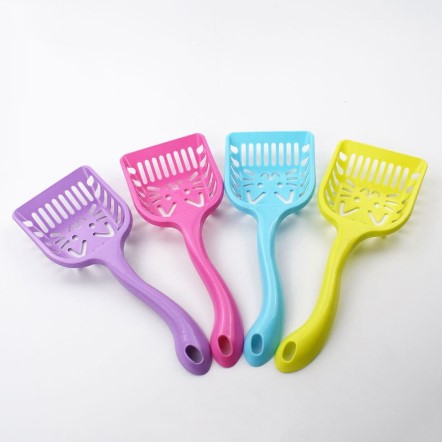 Pet Supplies Cat Litter Shovel Cat Litter Spoon Cat Dog Toilet Cleaning Tool (Random Color)