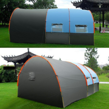 Tent outdoor waterproof camping 8-10 People Large Waterproof Travel Camping Hiking Double Layer tent