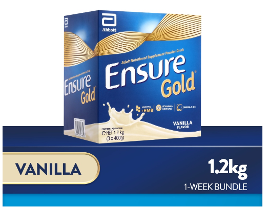 Ensure Gold Hmb Vanilla 1.2kg For Adult Nutrition