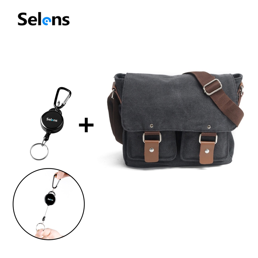 Selens Camera Bag Sling Dslr Canvas Bag Waterproof National Geographic Photography Shoulder Bagpack