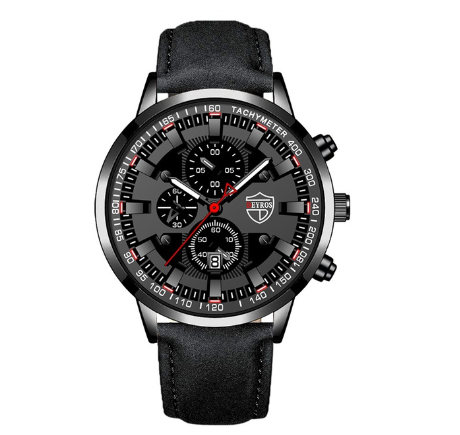 Full Steel Men's Military Sport Waterproof Watch Quartz Business Men Wristwatch Casual Black Men Watch for Men Relo for Men 8