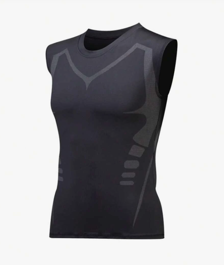 Men Gym Basketball Training Running Quick-Drying Tight Fit Sports Tank Top