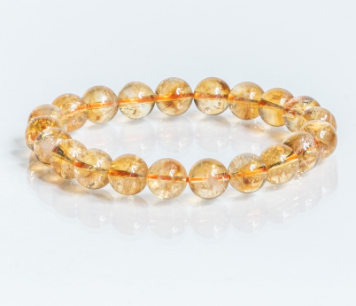 Natural Citrine Bead Crystal Gemstone