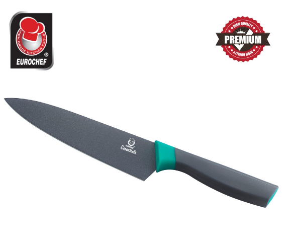 Eurochef High Carbon Stainless Steel 7" Elevated Chef's Knife Cooking Kitchen EE708
