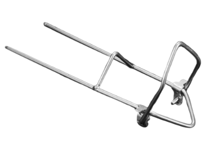 Paso Stainless Steel Thicken Outdoor Fishing Rod Rest Holder Support Ground Stand