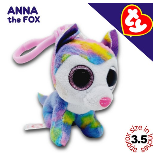 TY Key Clips-Chains Bag Charm Hanging Plushie Stuffed Toy Collection 1 PCC7