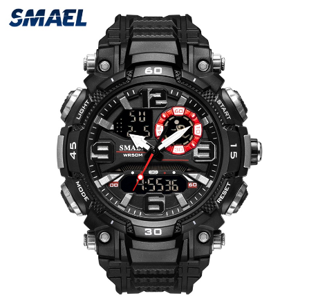 SMAEL Original Men's Watches Top Brand LED Digital Fashion Male Military 50M Waterproof Sport Casual Creative Watch Men 1921 M007