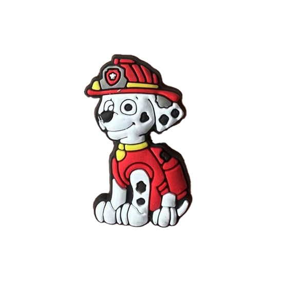 Cartoon Dalmatian Dog Jibbitz Crocs PAW Patrol Shoe Charms Ryder Bulldog Jibitz Charm Pin Chihuahua Jibits Crocks for Women Shoes S26