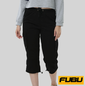 Fubu Girls Cargo Pants Mid Waist QGB46-0001