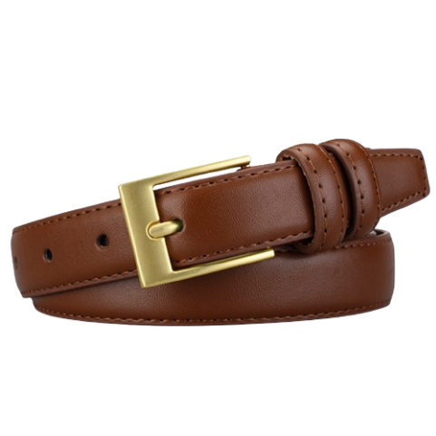 Baellerry Gold Buckle Chic Luxury Brand Ladies Vintage Strap Belt For Women