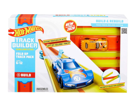 Hot Wheels Track Builder Unlimited Fold Up Track Pack Playset