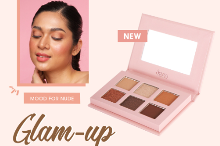 Sassy Colors Six-Color Eyeshadow Palette