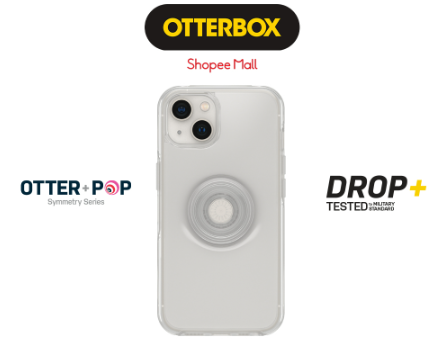OtterBox Case For iPhone 13 Otter + Pop Symmetry Series Antimicrobial