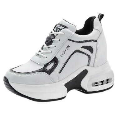 Korean Leather Sports Women's Shoes