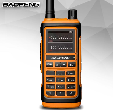 Baofeng UV-17L UHF VHF 5W Walkie Talkie Two Way Radio Orange