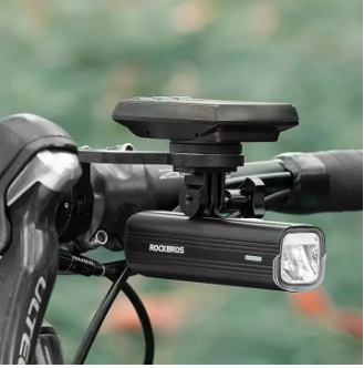 ROCKBROS Aluminum Alloy Bike Hoisting Light Mount Ultralight Gopro Holder Multifunctional Bike Speedometer Bracket Fit for IGS/Garmin/Bryton/Cateye Extension Bracket Set Bike Accessories