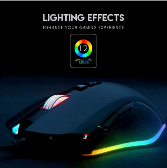 Fantech X5S V.2 Zeus RGB Programmable Macro Pro Gaming Mouse