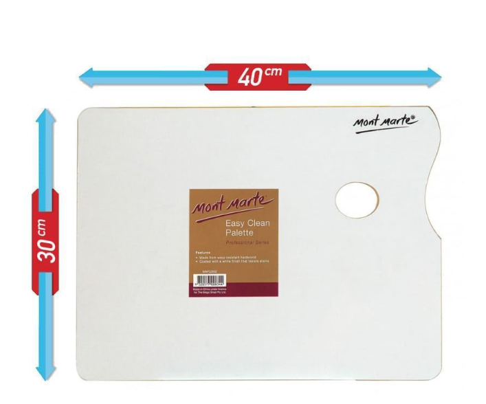 Mont Marte Easy Clean Wood Palette 30X40CM