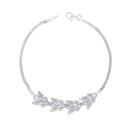 Silver Korean Fashion Jewelry B067 Ladies Bracelet