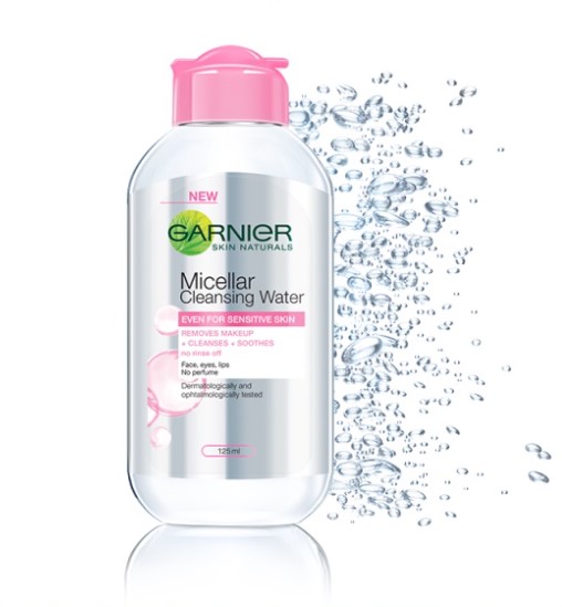 Garnier Pink Micellar Water Pink For Sensitive Skin Cleanser Skincare