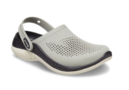 Crocs Literide 360 Clog in Elephant Black