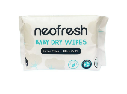 NEOFRESH Baby Dry Wipes 40s
