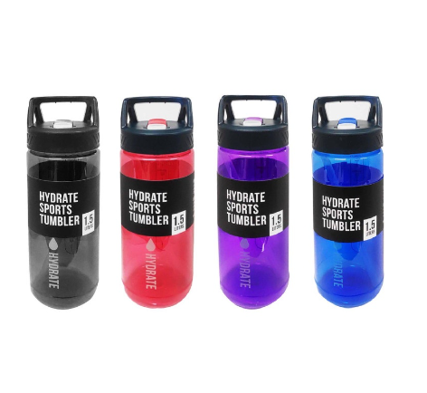 Surplus Hydrate Sports Tumbler With Straw 1.5L