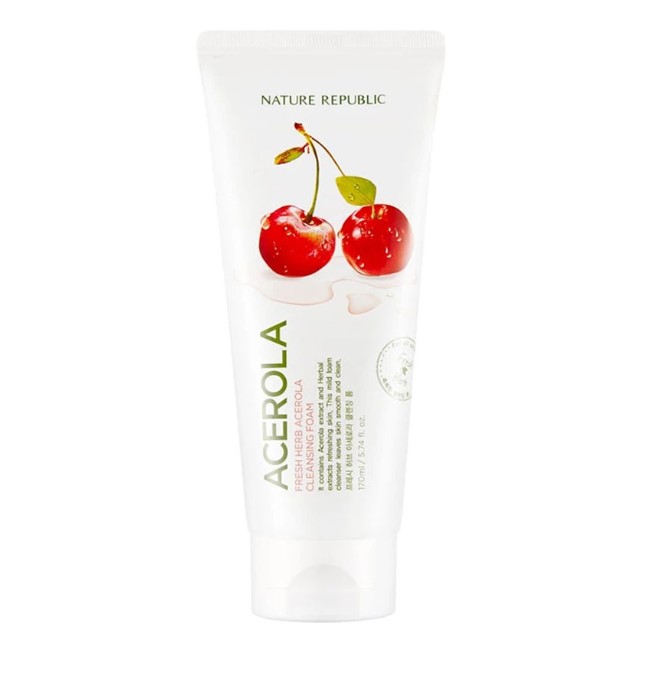 Nature Republic Fresh Herb Acerola Cleansing Foam