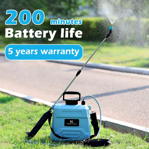 5L Electric Sprayer Agriculture Garden Plant Watering Automatic Sprayer Gun For Outdoor Disinfection