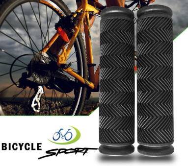 2pcs Non Slip Soft Rubber Mountain Bicycle Handlebar MTB Bike Handle Grips