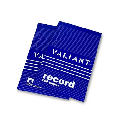 Celina Home Valiant Record Book Notebook Hard Cover Junior 150, 200 and 300 Pages